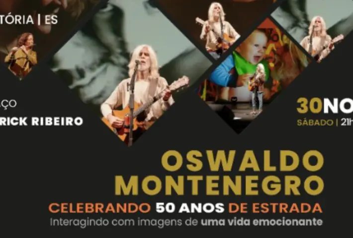 OSWALDO MONTENEGRO – Celebrando 50 Anos de Estrada