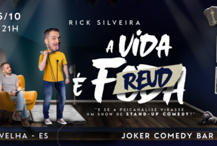 Rick Silveira em A VIDA É FREUD