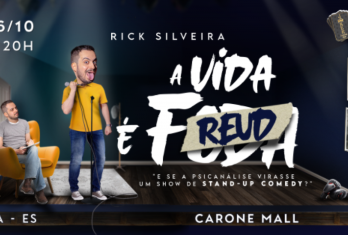 Rick Silveira em A VIDA É FREUD