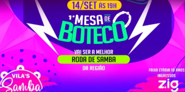 MESA DE BOTECO