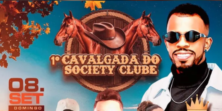 1° CAVALGADA DO SOCIETY CLUBE