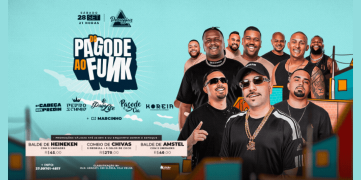 Do Pagode ao Funk