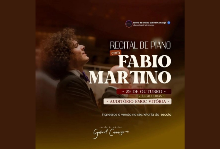 RECITAL DE PIANO COM FABIO MARTINO