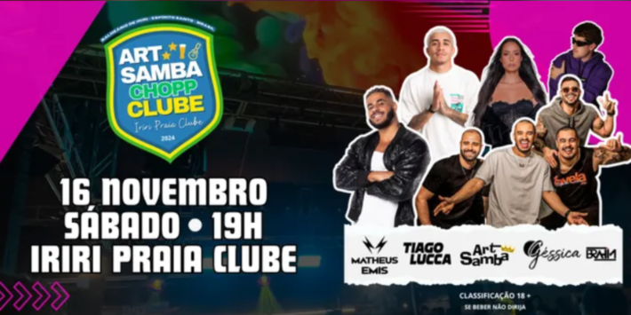 ArtSamba Chopp Clube Iriri