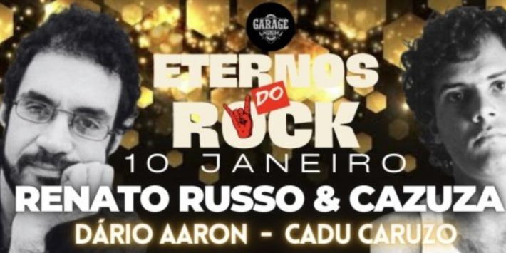 Eternos do Rock GARAGE PUB (Renato Russo & Cazuza)