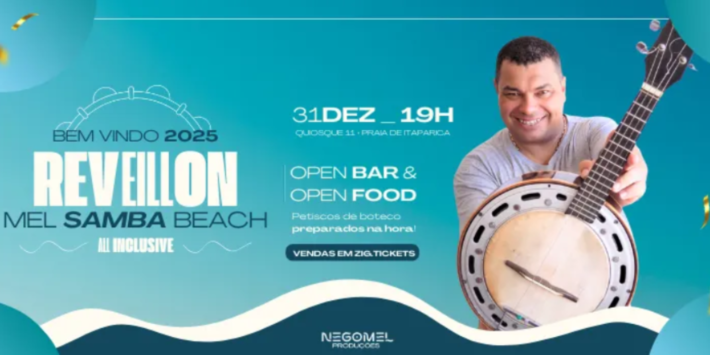 REVEILLON MEL SAMBA BEACH