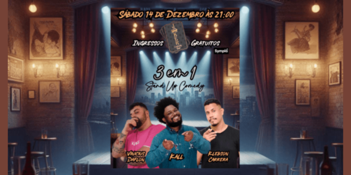 3 em 1 – Stand Up Comedy