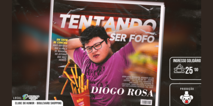 Tentando ser fofo com Diogo Rosa