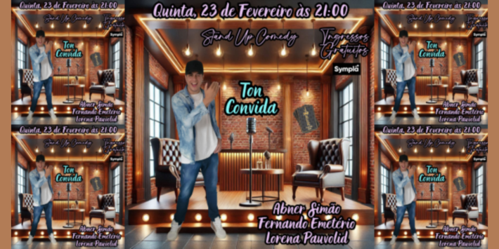 Ton Convida – Stand Up Comedy