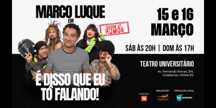 MARCO LUQUE NO SHOW DE HUMOR