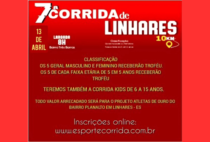 7ª CORRIDA DE LINHARES 2025