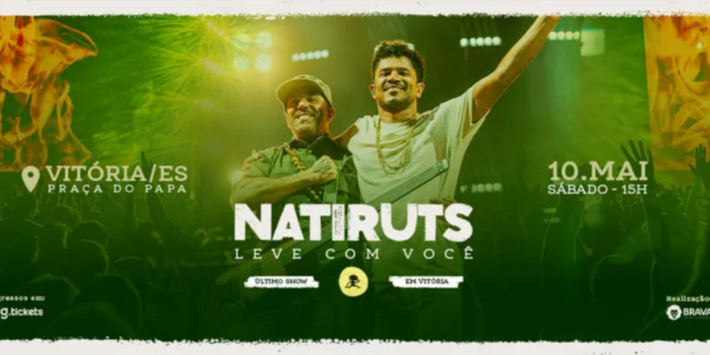 Despedida Natiruts – Turnê Leve Com Você